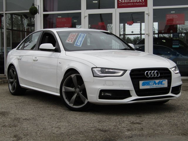 2013 62 Audi A4 2.0 TDI BLACK EDITION 4d AUTO 141 BHP