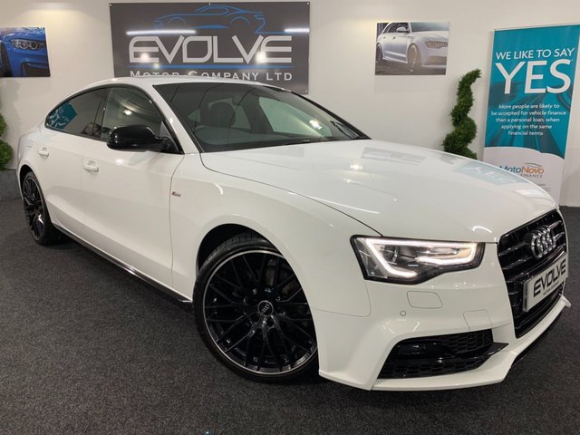 2015 64 Audi A5 2.0 SPORTBACK TDI BLACK EDITION PLUS 5d AUTO 175 BHP
