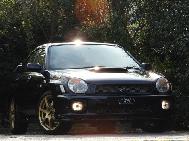 2002 Subaru Impreza 2.0 WRX TURBO AWD 4d 218 BHP