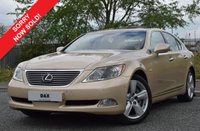 USED 2006 56 LEXUS LS 4.6 460 SE-L 4d AUTO 376 BHP 1 OWNER! 59000 MILES! FULL LEXUS SERVICE HISTORY!