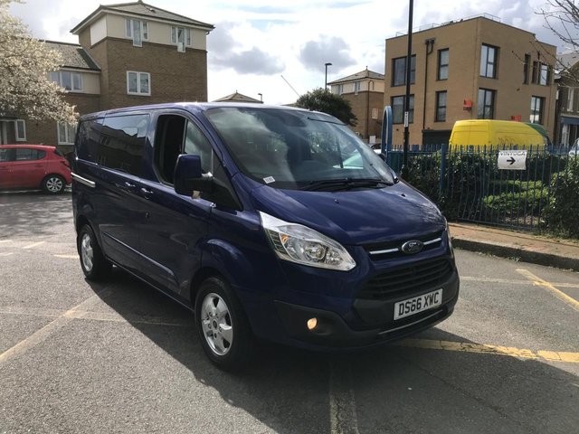 2016 66 Ford Transit Custom 2.0 310 LIMITED LR DCB 1d 129 BHP