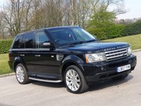 USED 2008 57 LAND ROVER RANGE ROVER SPORT 4.2 V8 SPORT HSE 5d AUTO 385 BHP HEATED SEATS + SIDE STEPS +