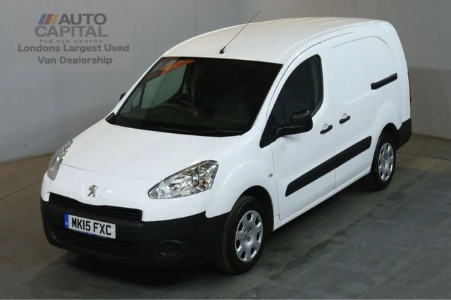 2015 15 PEUGEOT PARTNER 1.6 HDI CRC 6d 90 BHP LWB FWD 5 SEATER CREW COMBI VAN