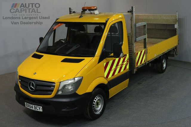 2014 64 MERCEDES-BENZ SPRINTER 2.1 313 CDI 129 BHP LWB RWD DROPSIDE LORRY