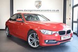 USED 2012 12 BMW 3 SERIES 2.0 320D SPORT 4DR 184 BHP bmw service history *NO ADMIN FEES* MELBOURNE METALLIC RED WITH FULL BLACK LEATHER INTERIOR + BMW SERVICE HISTORY + PRO SATELLITE NAVIGATION + BLUETOOTH + HEATED SPORT SEATS + PARKING SENSORS + PRIVACY GLASS + LIGHT PACKAGE + RAIN SENSOR + 18 INCH ALLOY WHEELS