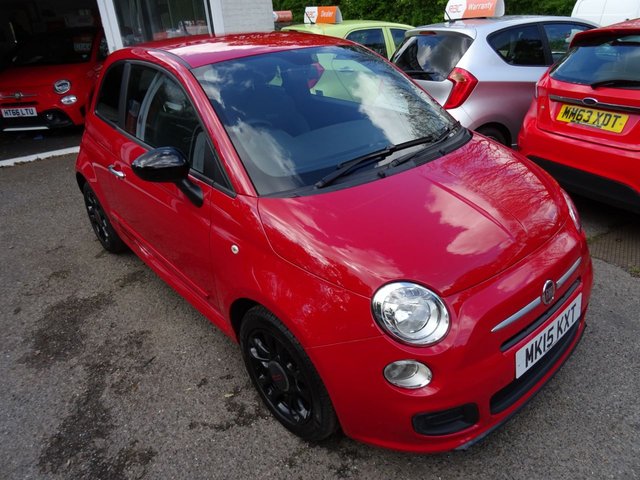 2015 15 Fiat 500 0.9 TWINAIR S (SPORT) 3d 105 BHP