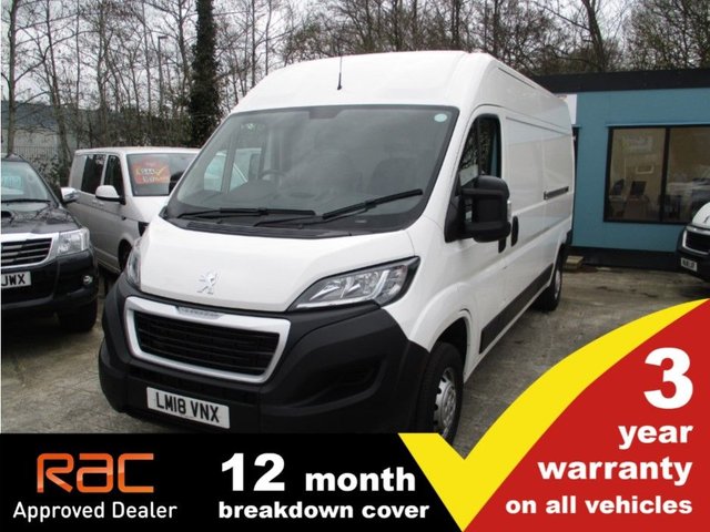 2018 Peugeot Boxer Blue Hdi 335 L3h2 Professional P V