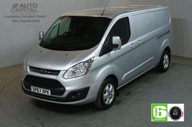 2017 67 FORD TRANSIT CUSTOM 2.0 290 LIMITED 130 BHP L2 H1 LWB EURO 6 AIR CON VAN