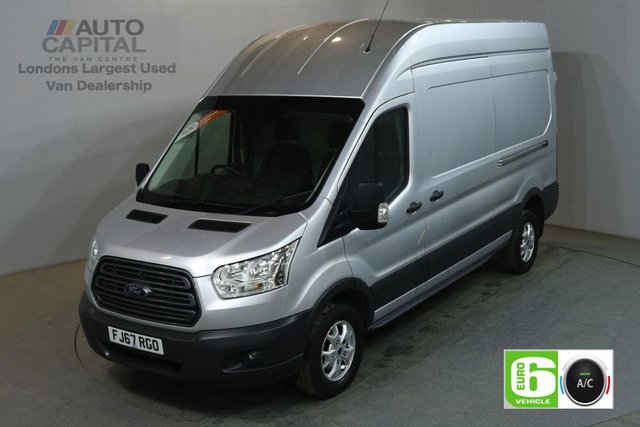 2017 67 FORD TRANSIT 2.0 350 L3 H3 130 BHP LWB H/ROOF TREND AIR CON EURO 6 VAN