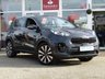 USED 2016 16 KIA SPORTAGE 1.7 CRDI 3 ISG 5d 114 BHP STUNNING, 1 owner, &pound;30 ROAD TAX, KIA SPORTAGE 3 ISG 1.7 CRDI. Finished in DARK GUN METAL METALLIC with contrasting FULL HEATED LEATHER trim. This car comes with the balance of Kia 7 year warranty with FSH. The Kia Sportage is one of the best MPV's on the market today, It offers striking looks and makes an ideal family SUV with great specification. Features include Sat Nav, DAB, Power folding Mirrors, 19" Alloys, Heated Leather Seats, Blue Tooth and much more.