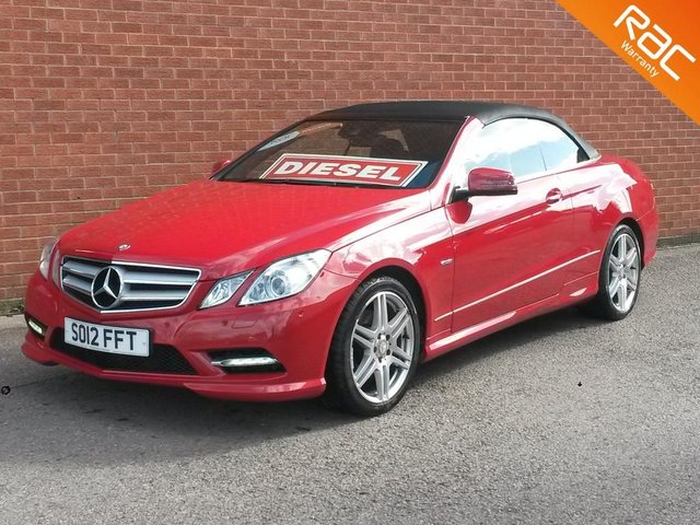 2012 12 Mercedes-Benz E-Class 2.1 E250 CDI BLUEEFFICIENCY SPORT 2d AUTO 204 BHP
