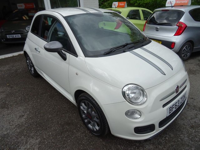 2013 63 Fiat 500 1.2 S (SPORT) 3d 69 BHP