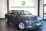 USED 2015 15 VOLKSWAGEN PASSAT 2.0 S TDI BLUEMOTION TECHNOLOGY 4DR 148 BHP full service history *NO ADMIN FEES* FINIHSED IN STUNNING URANO GREY WITH GREY CLOTH UPHOLSTERY + FULL SERVICE HISTORY + BLUETOOTH + MULTI FUNCTION STEERING WHEEL + DAB RADIO + STOP/START FUNCTION + AUXILIARY PORT + USB PORT + 16 INCH ALLOY WHEELS
