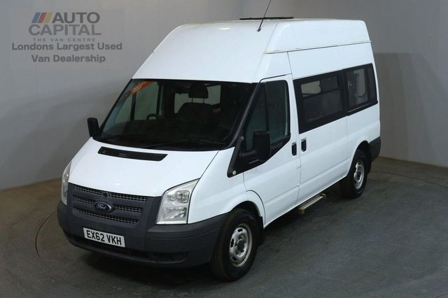 2012 62 FORD TRANSIT 2.2 350 MWB H/ROOF 124 BHP RWD DISABLED ACCESS WITH LIFT