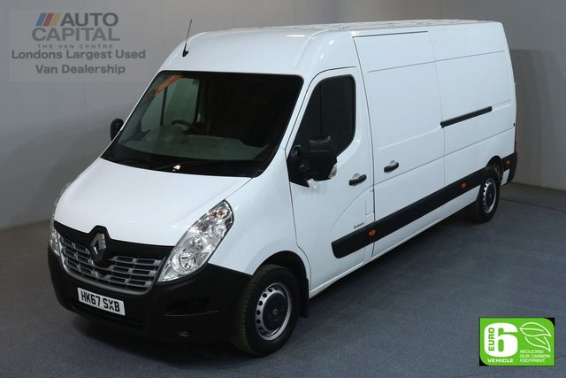2017 67 RENAULT MASTER 2.3 LM35 BUSINESS L3H2 LWB 130 BHP AIR CON EURO 6