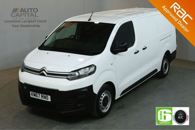 2018 67 CITROEN DISPATCH 1.6 XL 1200 ENTERPRISE BLUEHDI 6d 94 BHP LWB AIR CON EURO 6
