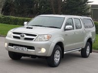 USED 2007 57 TOYOTA HI-LUX 3.0 4X4 D-4D D/C 1d 169 BHP TIMING BELT KIT CHANGED AT 90,000 M
