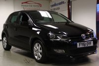 USED 2011 61 VOLKSWAGEN POLO 1.4 MATCH 5d 83 BHP DEALER + 1 PRIVATE OWNER FROM NEW