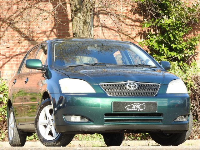 2002 02 Toyota Corolla 1.4 T SPIRIT VVT-I 5d 92 BHP