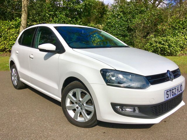 2012 62 Volkswagen Polo 1.2 MATCH 5d 59 BHP VW BLUETOOTH HANDS FREE / AIRCON 32,000 MILES''FULL VW SERVICE HISTORY''