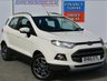 USED 2016 65 FORD ECOSPORT 1.0 TITANIUM 5d Petrol Family SUV Stunning in White with Great High Spec and Low Running Costs **LOW MILEAGE FOR AGE**