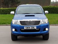 USED 2014 14 TOYOTA HI-LUX 3.0 INVINCIBLE 4X4 D-4D DCB 1d 169 BHP FRONT&REAR PARKING SENSOR ** NO VAT