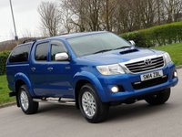 USED 2014 14 TOYOTA HI-LUX 3.0 INVINCIBLE 4X4 D-4D DCB 1d 169 BHP FRONT&REAR PARKING SENSOR ** NO VAT