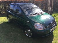 USED 2002 52 TOYOTA YARIS 1.0 CDX 5d 68 BHP '''PART EXCHANGE TO CLEAR'' DAD RADIO JUST TAKEN IN PART EXCHANGE --PRICED TO CLEAR-FANTASTIC SERVICE HISTORY[SEE PICTURES] / DRIVES WELL/&pound;395 SPENT ON LAST SERVICE!!!