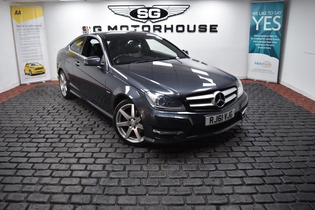 2011 61 Mercedes-Benz C Class 2.1 C220 CDI BlueEFFICIENCY AMG Sport Edition 125 7G-Tronic 2dr