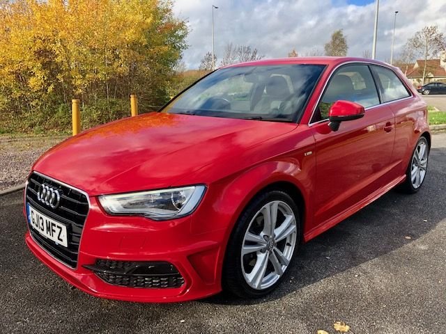 2013 13 Audi A3 2.0 TDI S LINE 3d 148 BHP