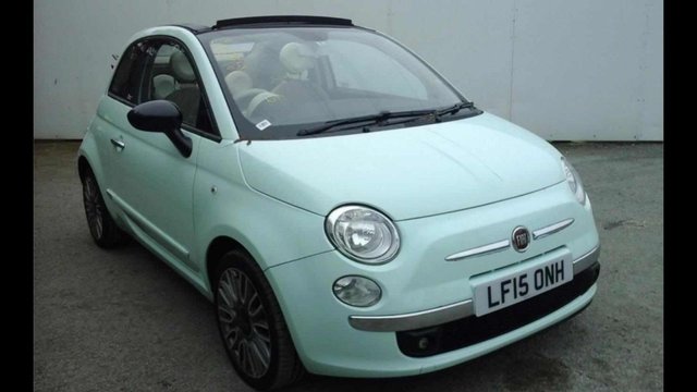 2015 15 Fiat 500 0.9 TWINAIR CONVERTIBLE CULT 3d 85 BHP