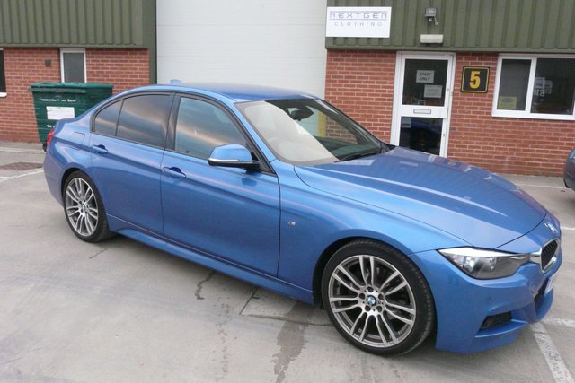 2013 63 BMW 3 Series 3.0 330D M SPORT 4d AUTO 255 BHP