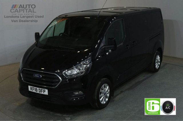 2018 18 FORD TRANSIT CUSTOM 2.0 300 LIMITED L2 H1 AUTO 130 BHP LWB AIR CON EURO 6 START STOP