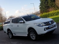 USED 2017 17 MITSUBISHI L200 2.4 DI-D 4WD BARBARIAN DCB 1d AUTO 178 BHP MASSIVE SPEC **LOW MILES ** NO VAT