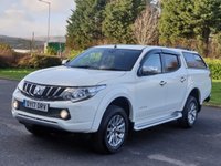 USED 2017 17 MITSUBISHI L200 2.4 DI-D 4WD BARBARIAN DCB 1d AUTO 178 BHP MASSIVE SPEC **LOW MILES ** NO VAT
