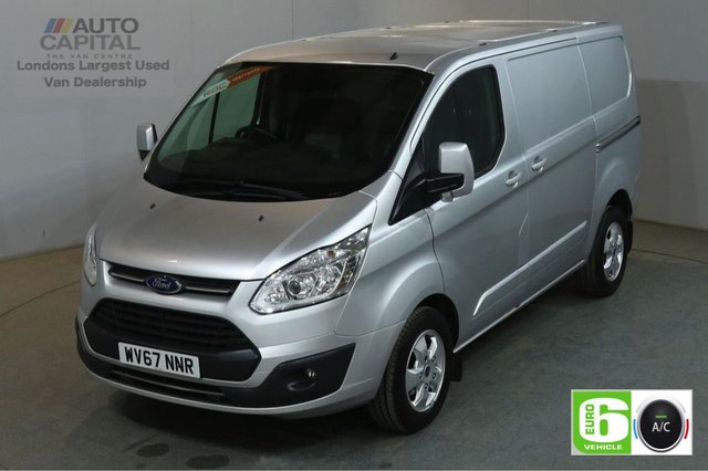 2017 67 FORD TRANSIT CUSTOM 2.0 290 LIMITED 130 BHP L1 H1 SWB EURO 6 AIR CON VAN