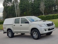 USED 2012 12 TOYOTA HI-LUX 2.5 HL2 4X4 D-4D DCB 1d 142 BHP REVERSING CAMERA + DAB RADIO +++