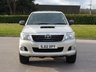 USED 2012 12 TOYOTA HI-LUX 2.5 HL2 4X4 D-4D DCB 1d 142 BHP REVERSING CAMERA + DAB RADIO +++
