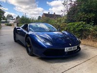 USED 2018 18 FERRARI 488 3.9 SPIDER 2d AUTO 660 BHP 