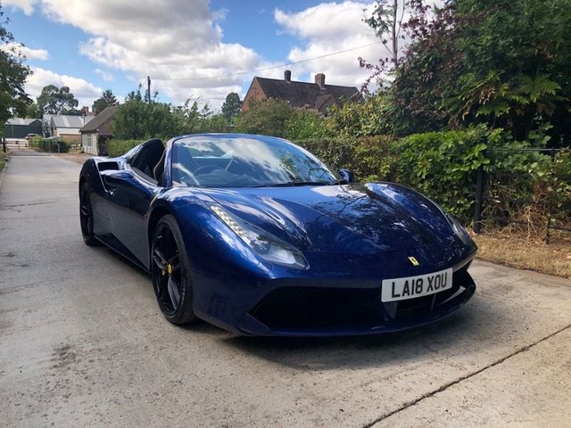 2018 18 Ferrari 488 3.9 SPIDER 2d AUTO 660 BHP