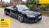 USED 2013 63 AUDI R8 5.2 SPYDER V10 QUATTRO 2d AUTO 518 BHP 