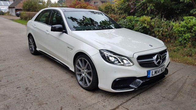 2014 14 Mercedes-Benz E-Class 5.5 E63 AMG 4d AUTO 550 BHP