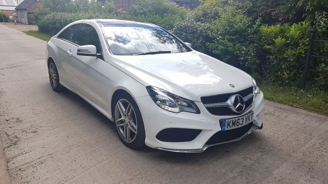 2013 63 Mercedes-Benz E-Class 3.0 E350 BLUETEC AMG SPORT 2d AUTO 252 BHP