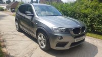 USED 2012 62 BMW X3 2.0 XDRIVE20D M SPORT 5d AUTO 181 BHP 
