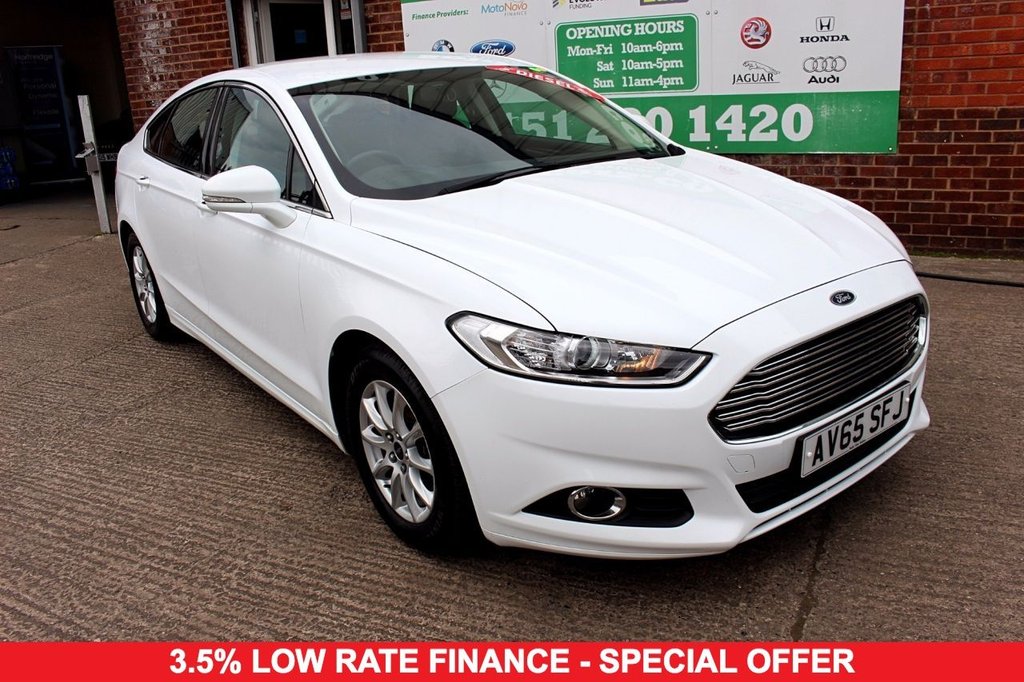 2015 65 FORD MONDEO 2.0 ZETEC ECONETIC TDCI 5d 148 BHP