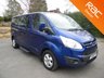 USED 2016 16 FORD TOURNEO CUSTOM 2.2 300 LIMITED TDCI 5d 124 BHP ULEZ Compliant!! Heated Front Seats, Bluetooth, Alloy Wheels, Rear Parking Sensors