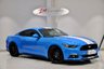 USED 2017 67 FORD MUSTANG 5.0 GT 2d 410 BHP GRABBER BLUE MANUAL 1 OWNER/1ST SERVICE COMPLETED