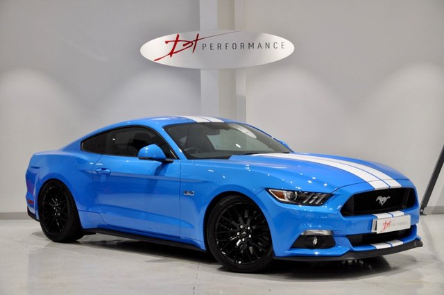 2017 67 Ford Mustang 5.0 GT 2d 410 BHP GRABBER BLUE MANUAL