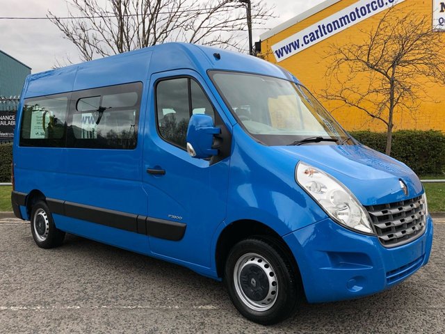 2011 11 Renault Master MM33 DCI 100 WAV MINIBUS-ADAPTED-DISABLED Low Mileage Free UK Delivery