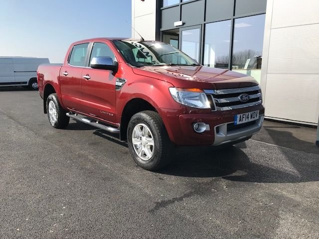 2014 14 Ford Ranger 2.2 LIMITED 4X4 DOUBLE CAB TDCI 150 PS HEATED SEATS